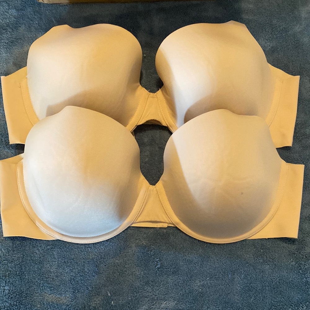 Set of two Soma bras 36C nude color
